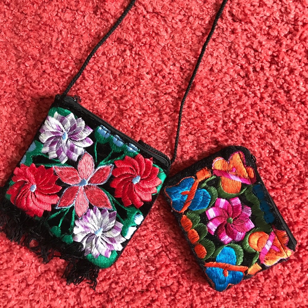 Handcrafted Portuguese Purse/Matching Coin Purse